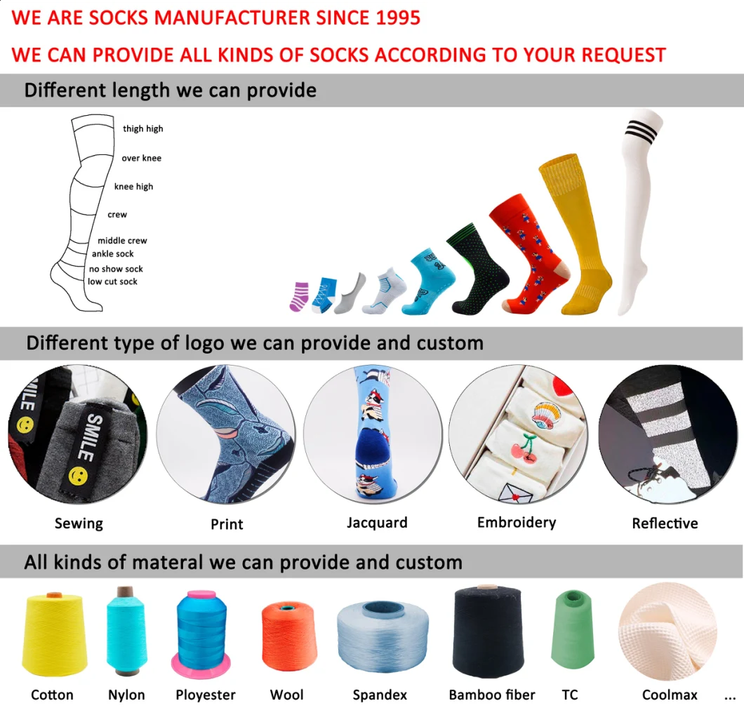 Eco-Firendly Factory Custom Design Cotton Funny Crew Colorful Dress Men Socks