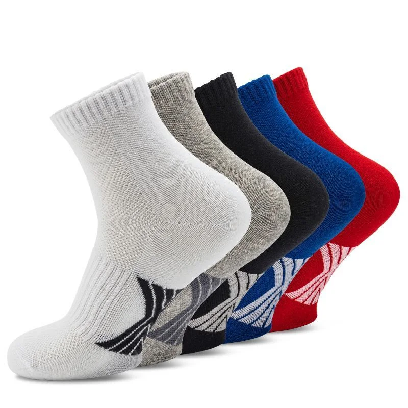 OEM Custom Bamboo Cotton Design Own Logo Socks Men Black Crew Socks Custom Sport Sock